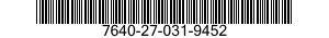 7640-27-031-9452 MAP 7640270319452 270319452
