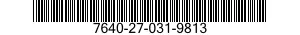 7640-27-031-9813 MAP 7640270319813 270319813