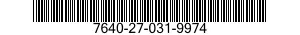 7640-27-031-9974 MAP 7640270319974 270319974