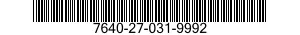 7640-27-031-9992 MAP 7640270319992 270319992