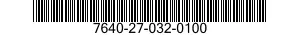 7640-27-032-0100 MAP 7640270320100 270320100