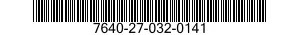 7640-27-032-0141 MAP 7640270320141 270320141