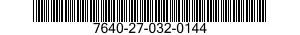 7640-27-032-0144 MAP 7640270320144 270320144