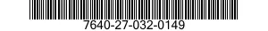 7640-27-032-0149 MAP 7640270320149 270320149
