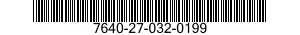 7640-27-032-0199 MAP 7640270320199 270320199
