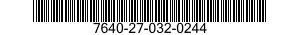 7640-27-032-0244 MAP 7640270320244 270320244