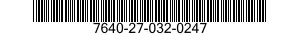 7640-27-032-0247 MAP 7640270320247 270320247