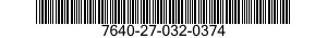 7640-27-032-0374 MAP 7640270320374 270320374