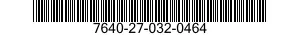 7640-27-032-0464 MAP 7640270320464 270320464
