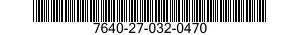 7640-27-032-0470 MAP 7640270320470 270320470