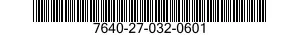 7640-27-032-0601 MAP 7640270320601 270320601