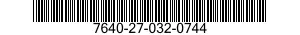 7640-27-032-0744 MAP 7640270320744 270320744