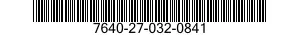 7640-27-032-0841 MAP 7640270320841 270320841