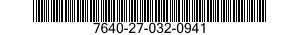7640-27-032-0941 MAP 7640270320941 270320941