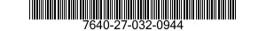 7640-27-032-0944 MAP 7640270320944 270320944