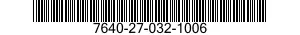 7640-27-032-1006 MAP 7640270321006 270321006