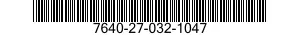 7640-27-032-1047 MAP 7640270321047 270321047