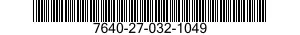 7640-27-032-1049 MAP 7640270321049 270321049