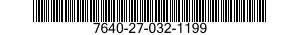 7640-27-032-1199 MAP 7640270321199 270321199