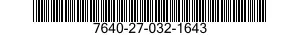 7640-27-032-1643 MAP 7640270321643 270321643