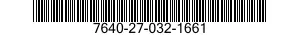 7640-27-032-1661 MAP 7640270321661 270321661