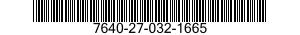 7640-27-032-1665 MAP 7640270321665 270321665