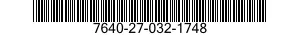 7640-27-032-1748 MAP 7640270321748 270321748