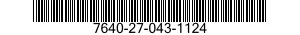 7640-27-043-1124 MAP 7640270431124 270431124