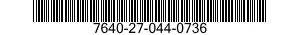 7640-27-044-0736 CD 7640270440736 270440736
