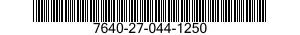 7640-27-044-1250 MAP 7640270441250 270441250