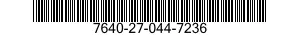 7640-27-044-7236 MAP 7640270447236 270447236