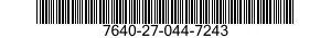 7640-27-044-7243 MAP 7640270447243 270447243