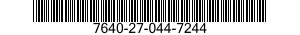 7640-27-044-7244 MAP 7640270447244 270447244