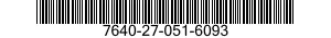 7640-27-051-6093 MAP 7640270516093 270516093