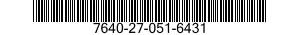 7640-27-051-6431 MAP 7640270516431 270516431