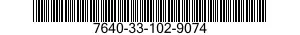 7640-33-102-9074 MAP 7640331029074 331029074