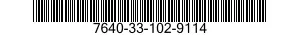 7640-33-102-9114  7640331029114 331029114