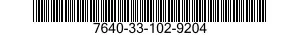 7640-33-102-9204 MAP 7640331029204 331029204