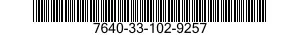 7640-33-102-9257 MAP 7640331029257 331029257