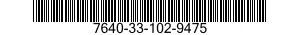 7640-33-102-9475 MAP 7640331029475 331029475