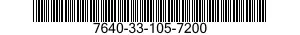 7640-33-105-7200 MAP 7640331057200 331057200
