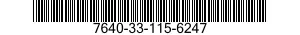 7640-33-115-6247 MAP 7640331156247 331156247