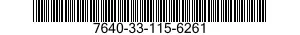 7640-33-115-6261 MAP 7640331156261 331156261