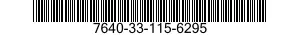7640-33-115-6295 MAP 7640331156295 331156295