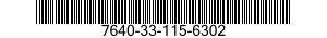7640-33-115-6302 MAP 7640331156302 331156302