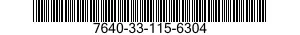 7640-33-115-6304 MAP 7640331156304 331156304