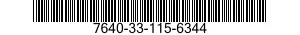 7640-33-115-6344 MAP 7640331156344 331156344