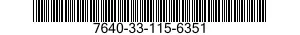 7640-33-115-6351 MAP 7640331156351 331156351