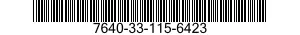 7640-33-115-6423 MAP 7640331156423 331156423