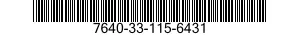 7640-33-115-6431 MAP 7640331156431 331156431